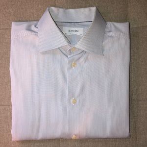 ETON 2-Color Pin-Stripe Shirt